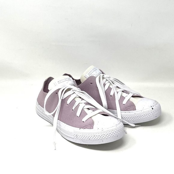 💖MEGA SALE💖Converse CTAS Shoes Women OX Knit Himalayan Salt White  171490C - Picture 2 of 10